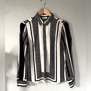 Black and White Blouse by New York and Company